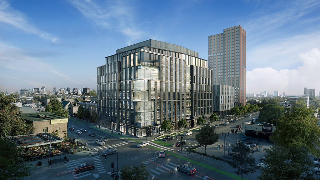 Union Square project holds a groundbreaking, commencing a planned ...