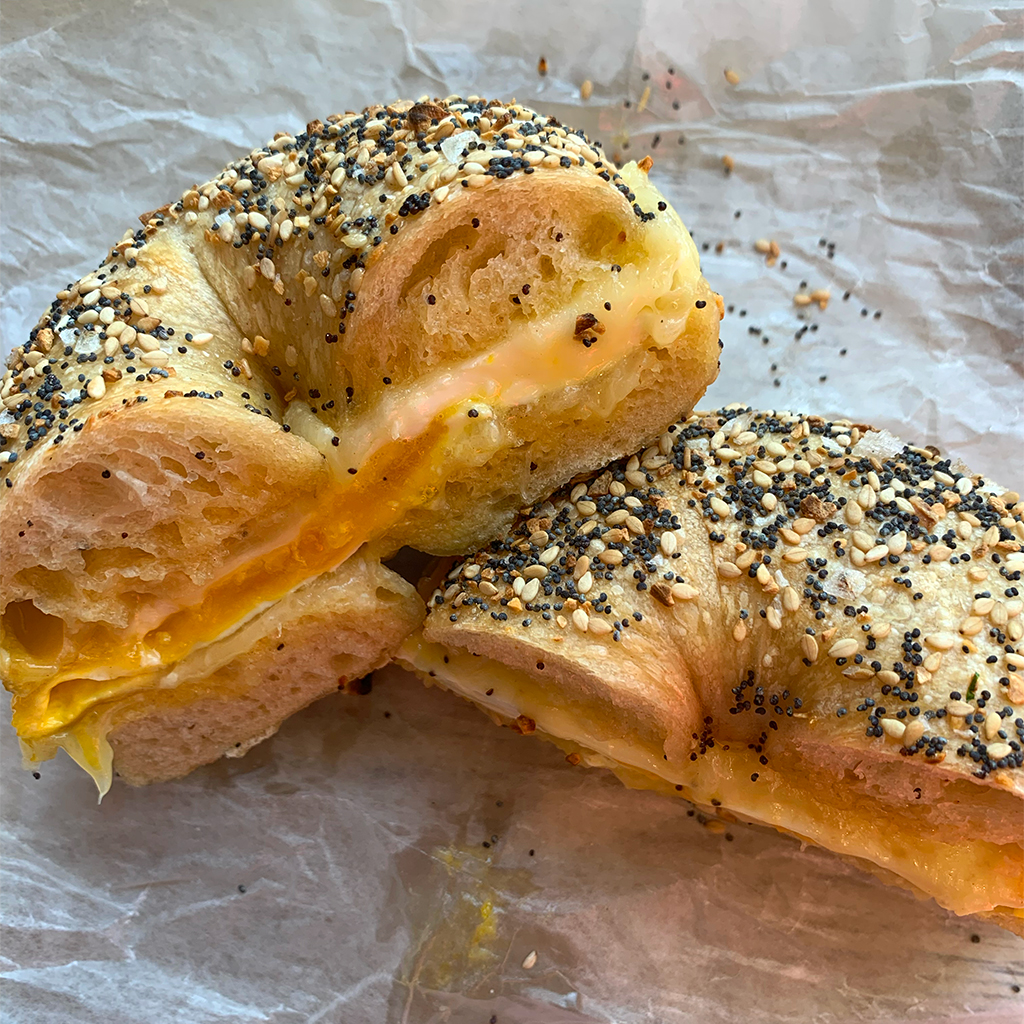 Bagelsaurus Classic Jumbo sandwich - Cambridge Day
