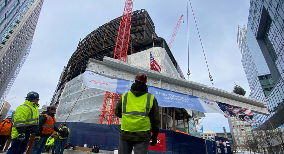 Ceremony shows 585 Kendall project is on track, with Takeda and public ...