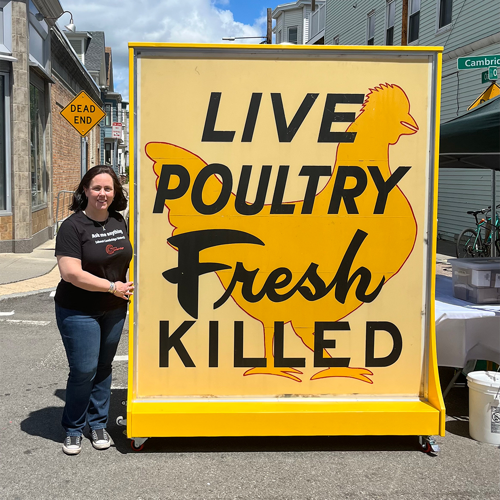 Poutry Sign Mayflower Poultry and open house events showcase East Cambridge ...